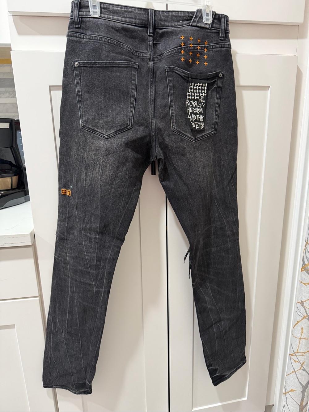 Men's Black Ksubi jeans